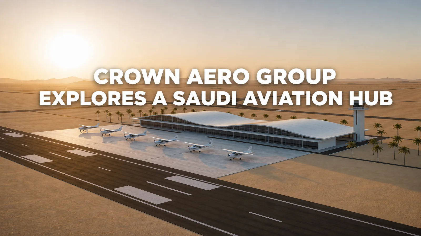 Crown Aero Group explores development of a general aviation hub in Saudi Arabia